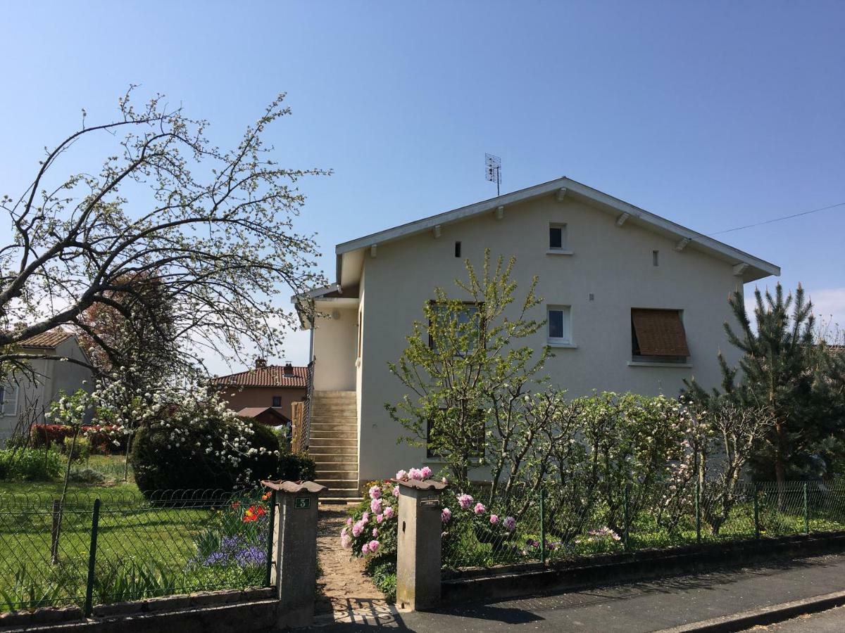 Chambre Avec Vue Sur Jardin Charnay-lès-Mâcon Exterior foto